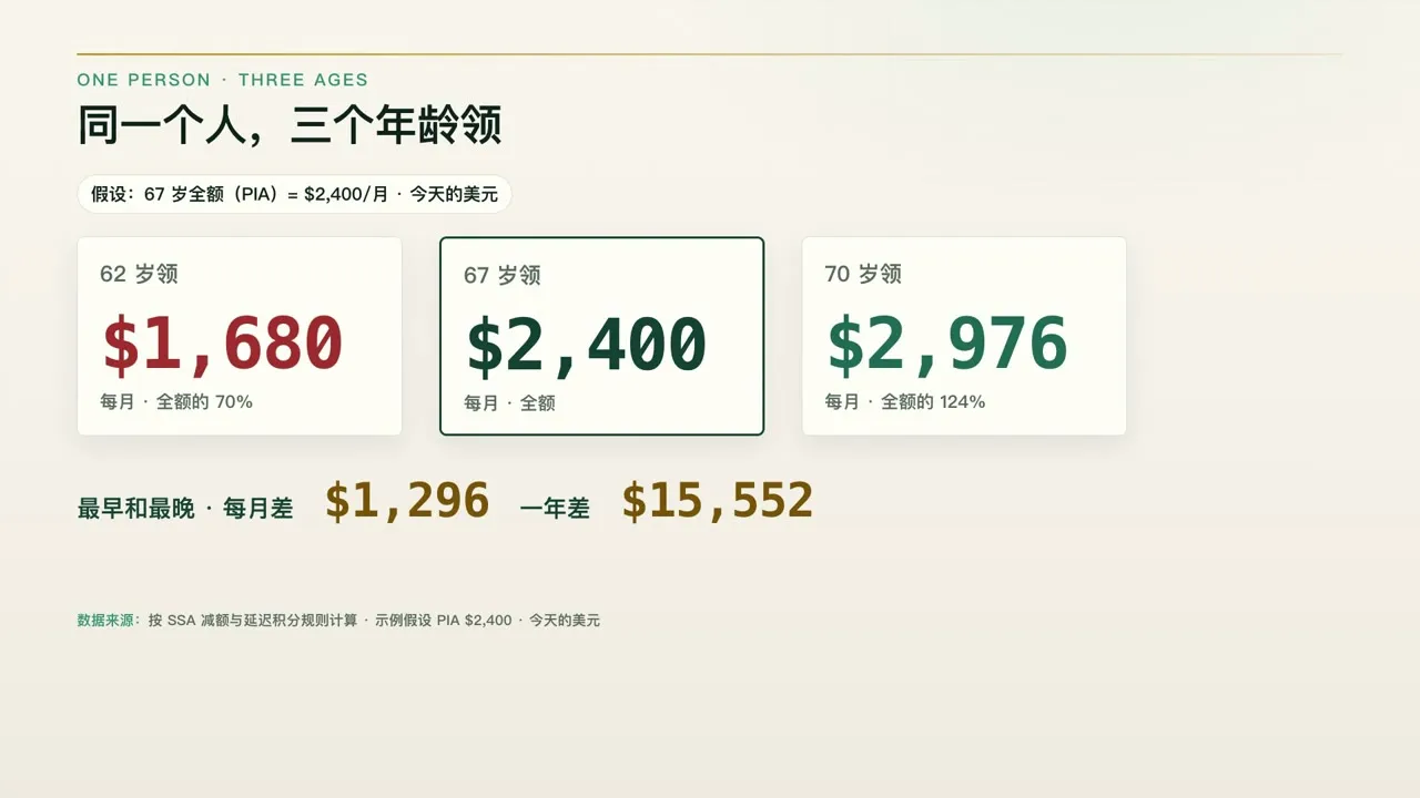同一个人,三个年龄领